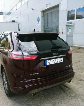 Ford EDGE cena 109900 przebieg: 55000, rok produkcji 2019 z Białystok małe 154
